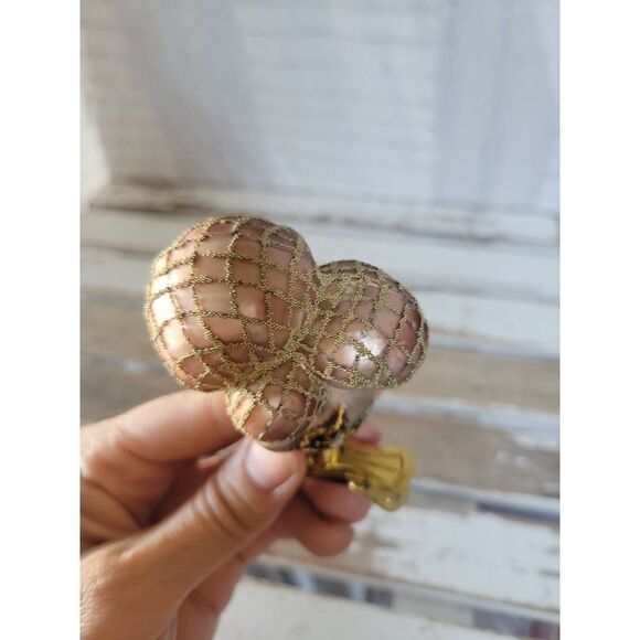 Glass mushroom clip-on fungus unique ornaments Xmas tree - Picture 5 of 7